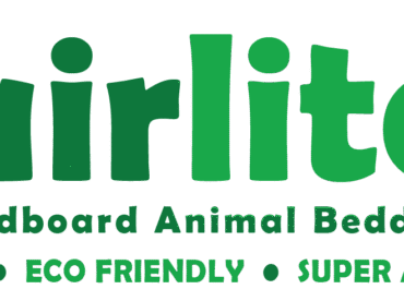 Airlite cardboard animal bedding logo.
