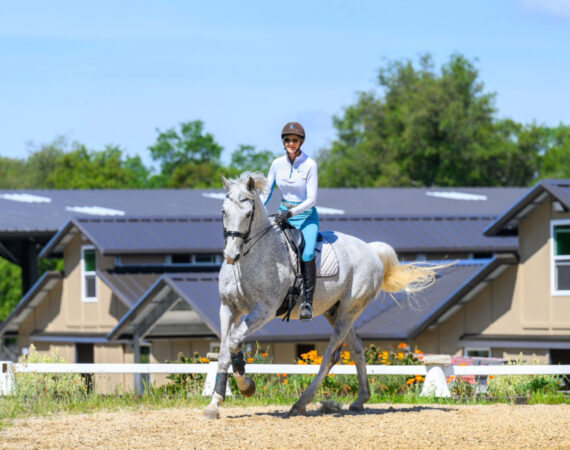 Grace Kamphefner believes in sustainable horsekeeping