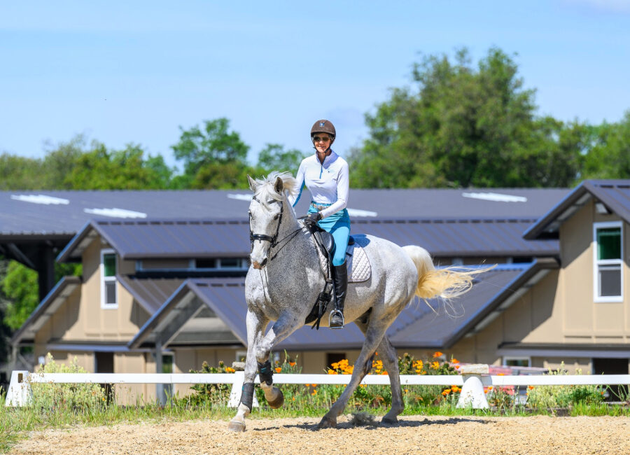 Grace Kamphefner believes in sustainable horsekeeping