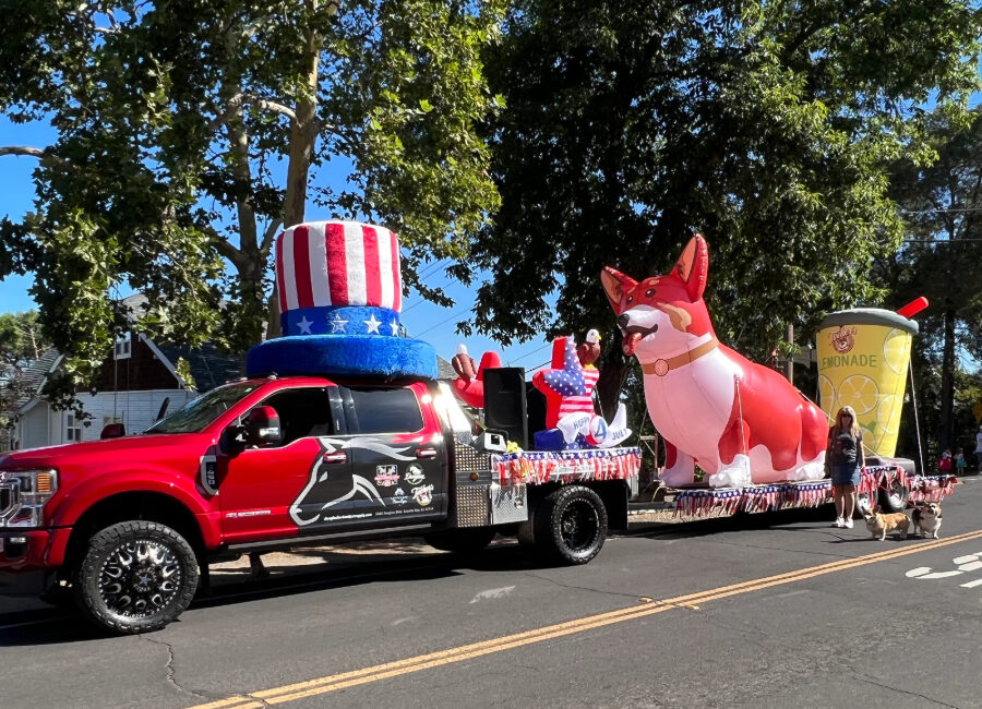 The Douglas Feed truck out and about in Granite Bay Community